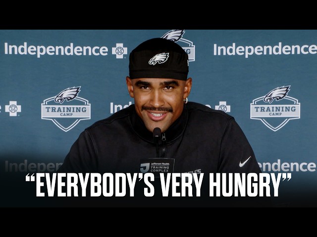 Jalen Hurts On His Excitement for Training Camp
