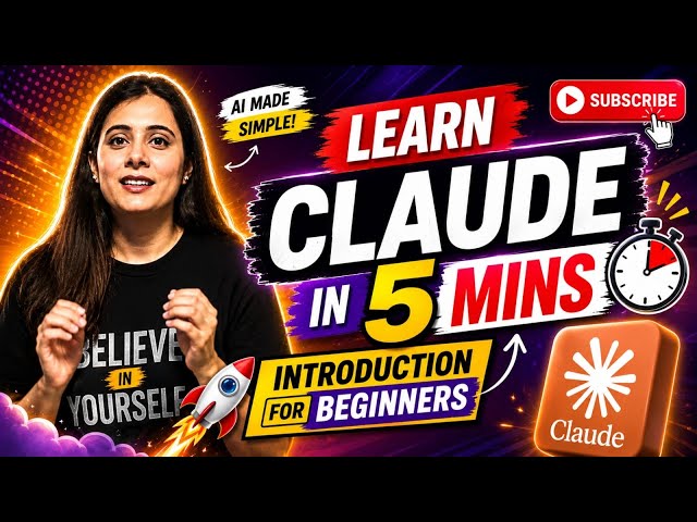 Claude AI Explained in 5 Minutes | Complete Beginner's Guide (2026)
