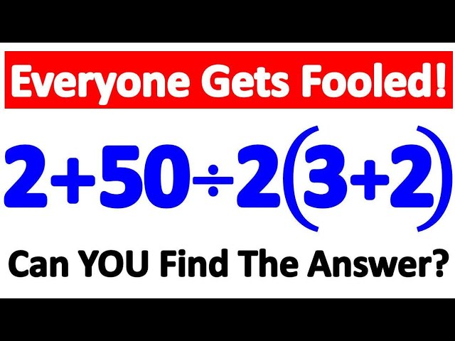 😵‍💫 Everyone Thinks This Is Too Easy… Until They Get It Wrong! Will YOU? 🧠