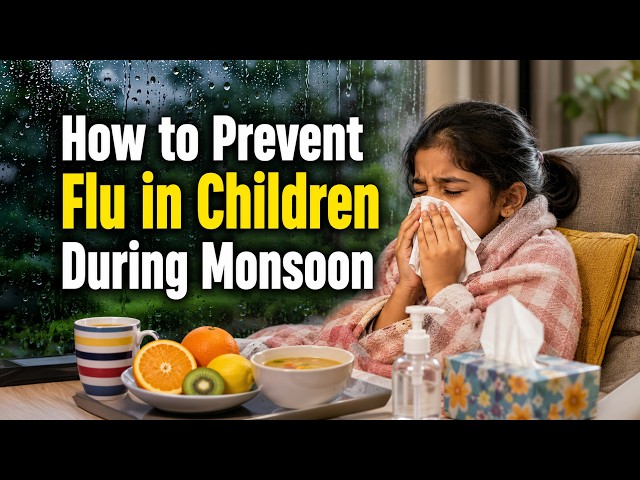 How to Prevent Flu in Children During Monsoon | Dr. Siddannagoud