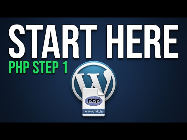 Lesson 3: Create Your First WordPress Plugin PHP File | Beginner Tutorial