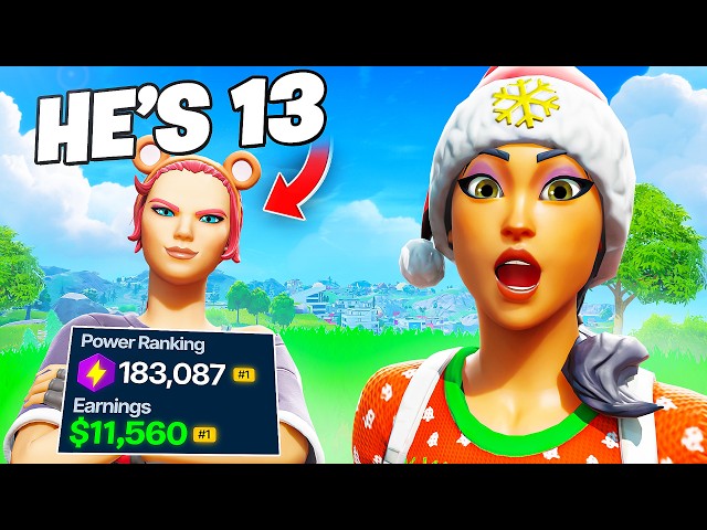 I WON a Tournament with the YOUNGEST Fortnite PRO..