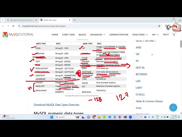 Database in Programming 19 - My SQL TUTORIAL