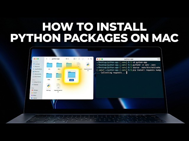 The RIGHT Way to Install Python Packages on Mac (2026 Guide)