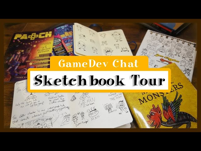 Sketching Indie Game Ideas | A Relaxed Sketchbook Tour