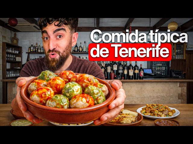 THIS IS HOW YOU EAT IN TENERIFE 🇮🇨 (amazing Canarian food)