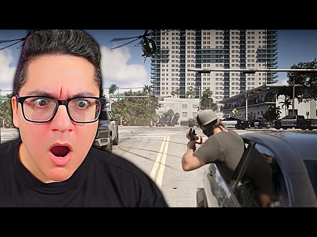 GTA 6 GAMEPLAY TRAILER REACTION!