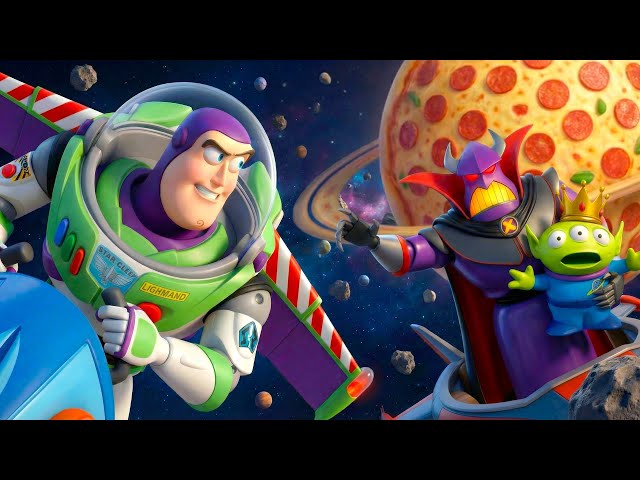 ⭐ TOY STORY: Buzz Lightyear Rescues the Little Green Aliens’ Planet From Zurg’s Invasion