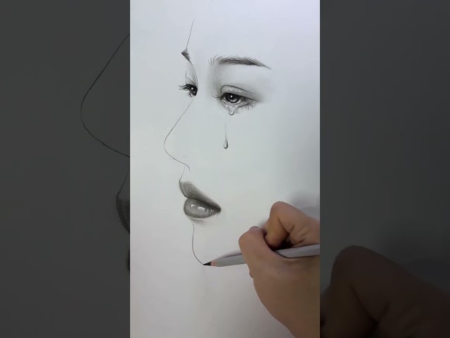 Soft Drawing #drawing #charcoaldrawingtutorial #girlfacedrawingpencil #girldrawing #portraitdrawing