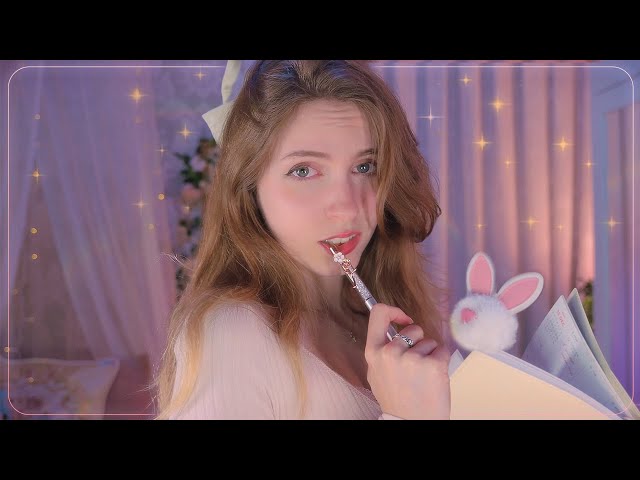 ASMR the Shy Girl in Class TAKES CARE of YOU... (you're my crush) 😳💗