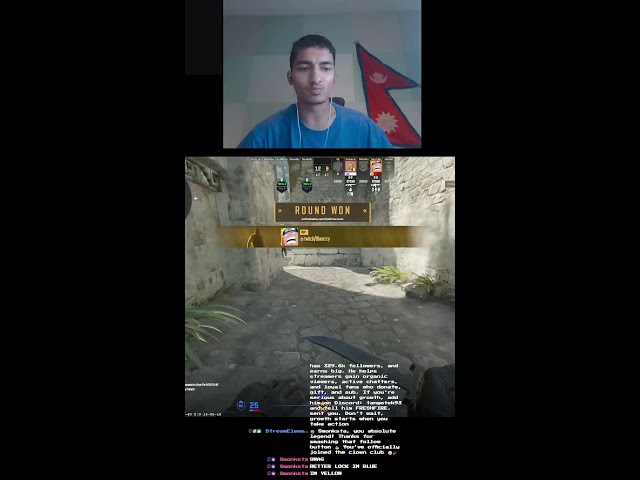 watch me screaming and crying day 6| type !command