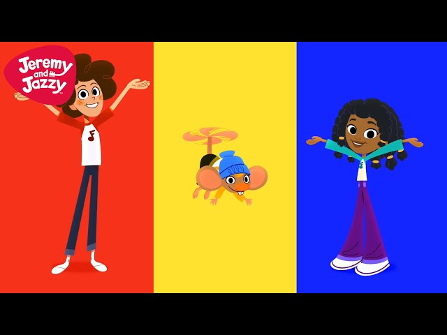 Primary Colours Song for Kids 🌈 Learn to Mix Colours 🌈 Jeremy and Jazzy