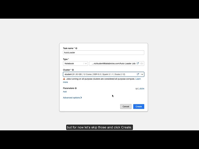 Tutorial - Schedule a Job and Automate a Workload | Databricks Academy