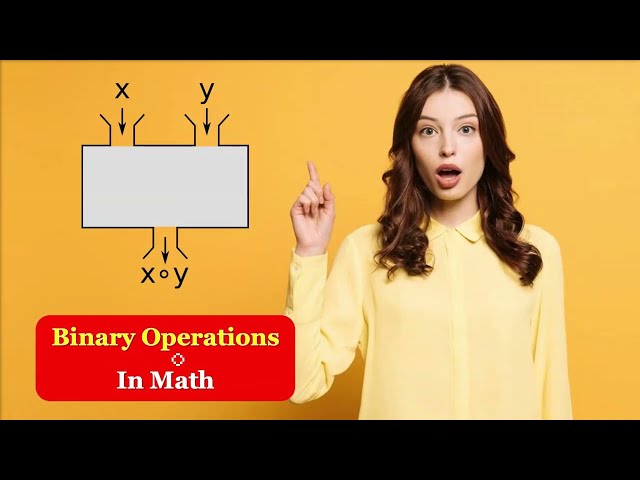 What are Binary Operations Math, Properties & Types of Binary Operation, Binary Operation Table