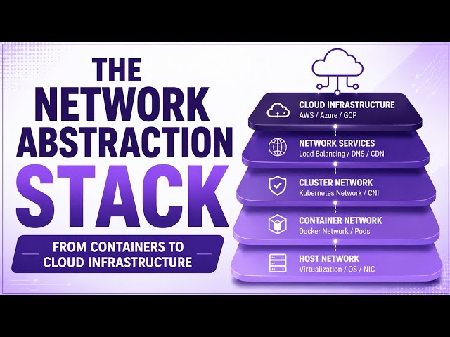 The Network Abstraction Stack | From Containers to Cloud Infrastructure | Uplatz