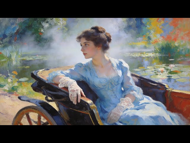 Visual Poems | Monet | Journey to the Water Lilies: A Day in the Garden | 4K