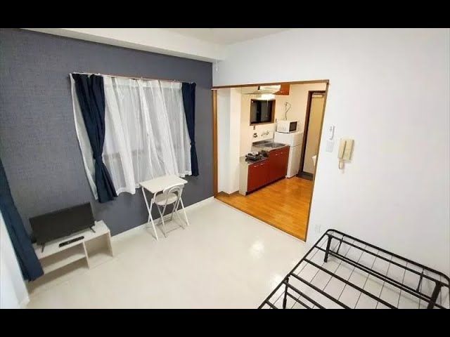 【内覧動画】AP148 N’Sアーク天満橋（家具家電付きアパート）／大阪城北詰駅、徒歩8分。休日は大阪城で気軽に散歩！【部屋探し】