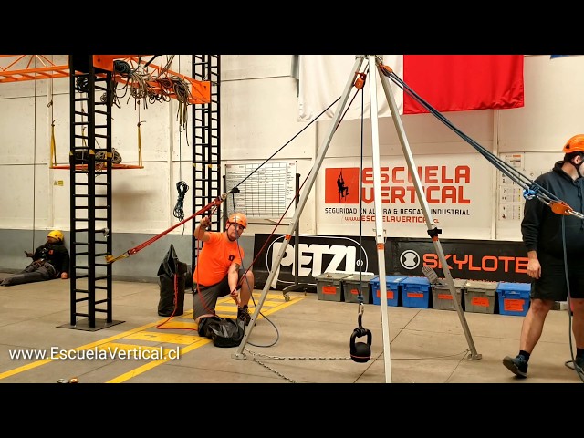 Cap 4: Trípode para rescate o espacios confinados y ventajas mecánicas