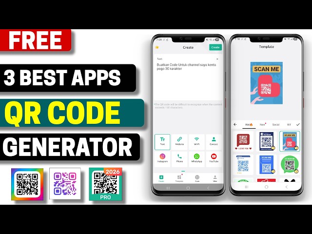 3 Best Free QR Code Generator Apps for Android 2026