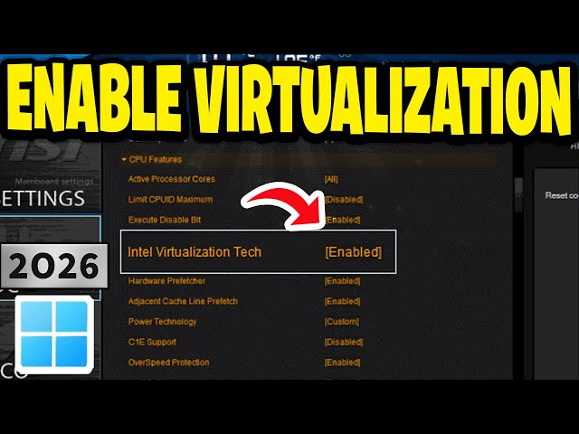 How To Enable Virtualization In Windows 11 - 2026