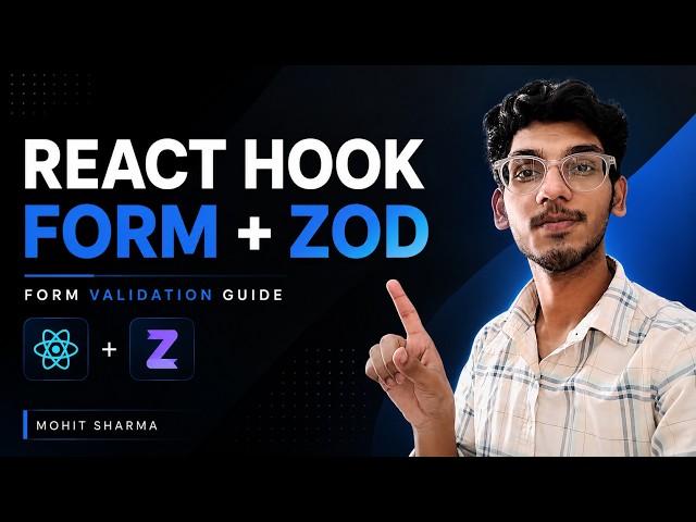 React Hook Form with Zod | Modern Form Validation Tutorial