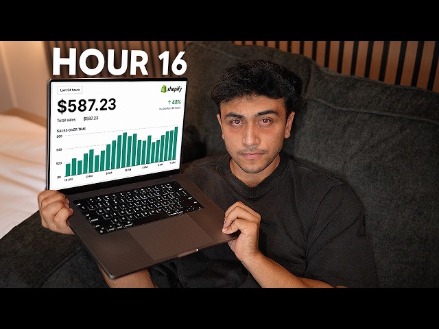 i tried A.I dropshipping for 24 hours (insane results)