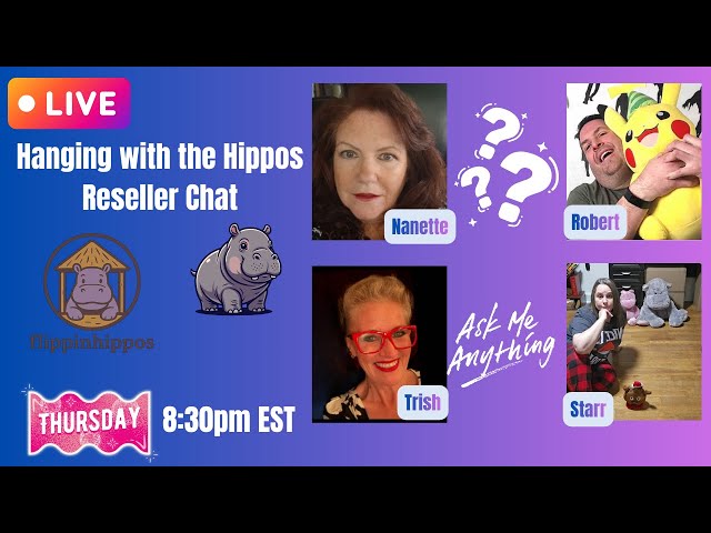LIVE Reseller Ask US Anything | Trish Glenn Zombie Bargain Hunter Grandmas Secret Shop