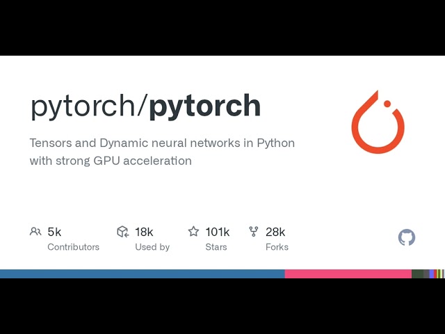 GitHub - pytorch/pytorch: Tensors and Dynamic neural networks in Python with strong GPU acceleration