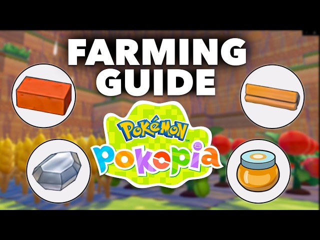 Easy Resource Farms You Should Build in Pokémon Pokopia