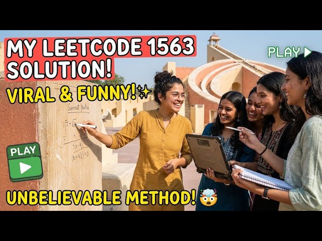 One Split Decides Everything 😱 | LeetCode 1563 Java