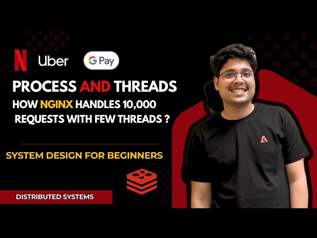 Process vs Thread | The Simplest Explanation Ever || Why Nginx Is Faster Than Apache