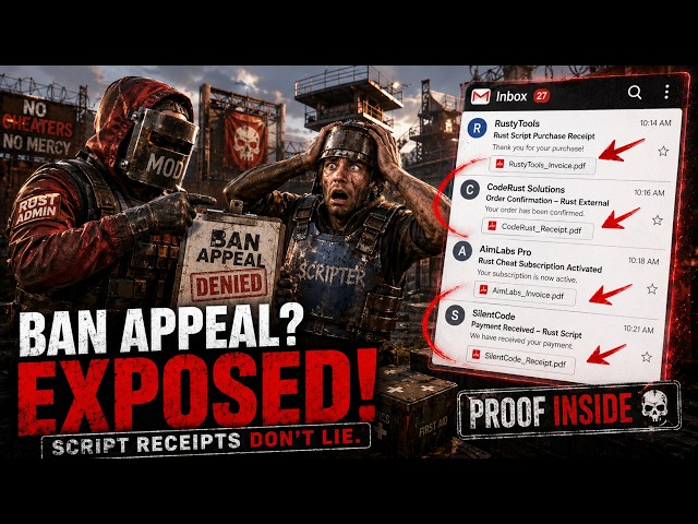 Rust Cheater Filed a Ban Appeal… Then His Emails Exposed Everything