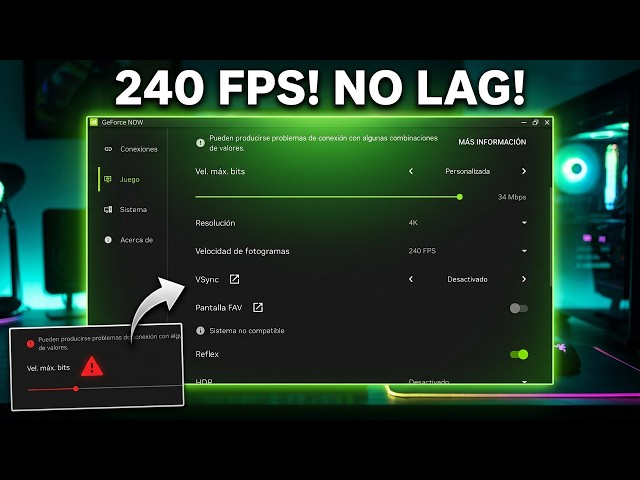 BEST GeForce Now Settings for MAX Performance!