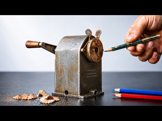Luxury Pencil Sharpener Restoration