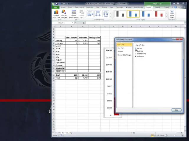 Excel Thermometer