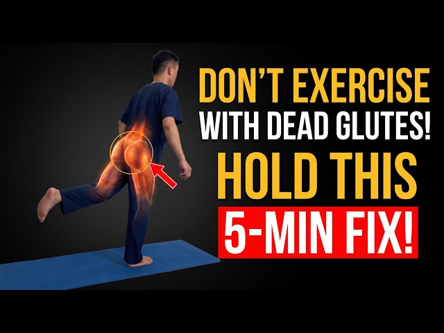 5 Isometric Holds That Fix Your Glute Weakness After 60 | Senior Health
