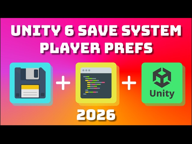 [UNITY] How To Save Data In Unity 6. Unity Player Prefs Saves System. 2026.