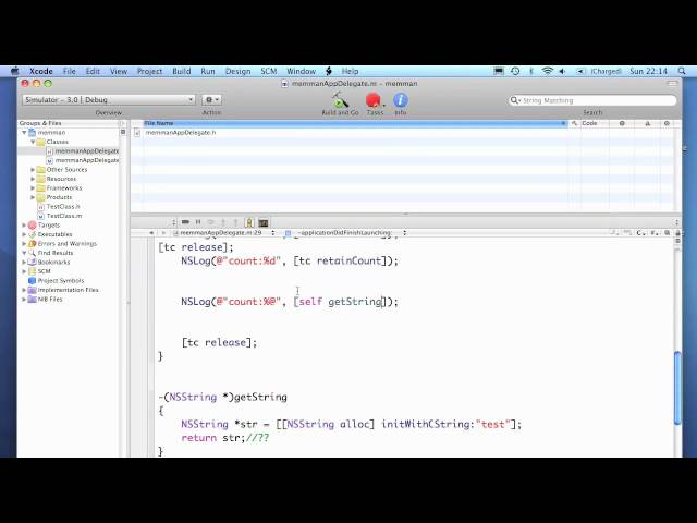 iphone memory management using objective c, retain, release, autorelease