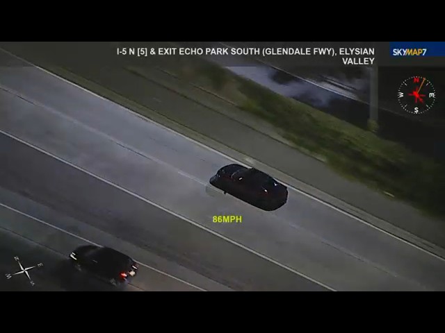 FULL CHASE: DUI suspect leads CHP on wild chase across Los Angeles County