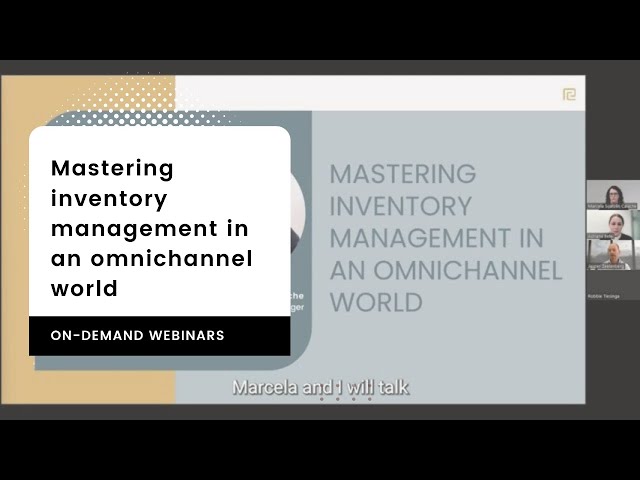 Mastering inventory management in an omnichannel world