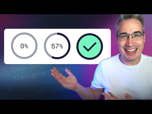 Create an animated, circular progress bar