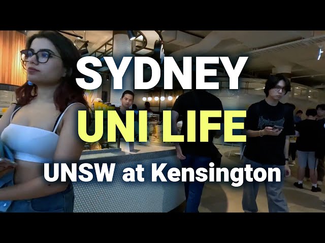 Student Life in Sydney, Australia (UNSW Campus)