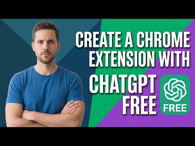 How To Create A Chrome Extension With ChatGPT Free (Easy Guide)