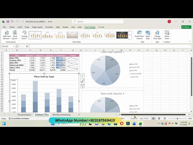 New Perspectives Excel 365 | Module 4: SAM Project A | Benviva Health Insurance