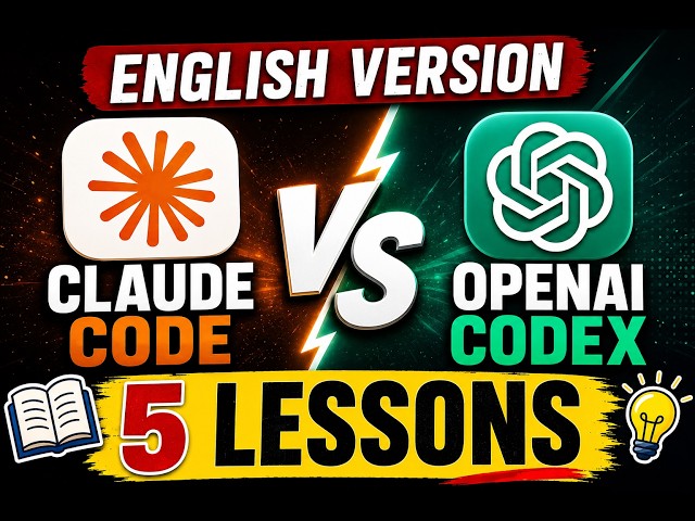Claude Code vs OpenAI Codex: 5 Surprising Lessons Every Software Engineer Must Know (2026) | English