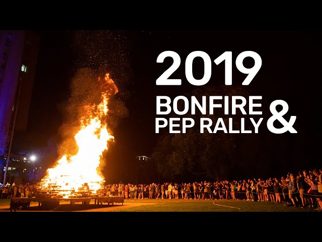 University of Pittsburgh Pep Rally/Bonfire - 2019
