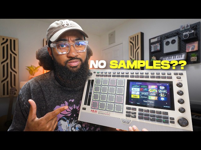 I Made a Beat on the MPC Live Without Sampling
