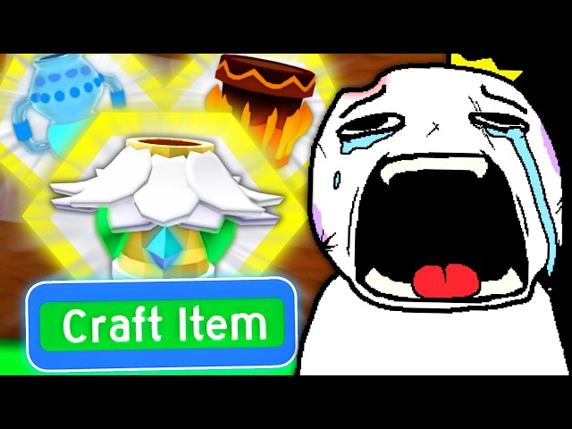 Crafting Endgame Planters in Beesmas, I Lost My Mind... | Bee Swarm Simulator Noob to Pro
