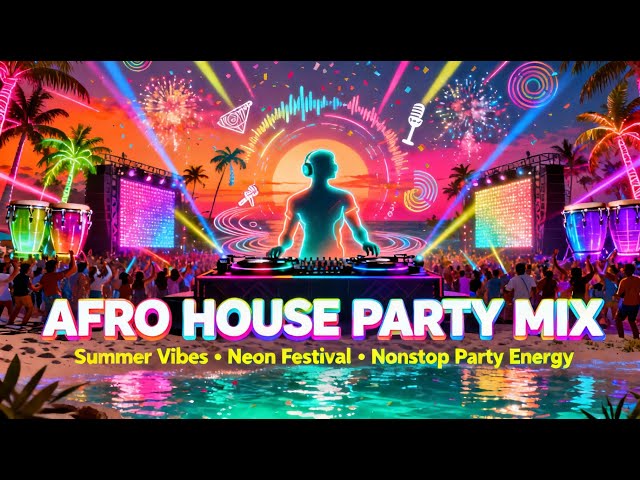 MEGA AFRO HOUSE PARTY MUSIC 🌍🔥 | Nonstop Afro House Beats, Tribal Vibes & Club EnergY