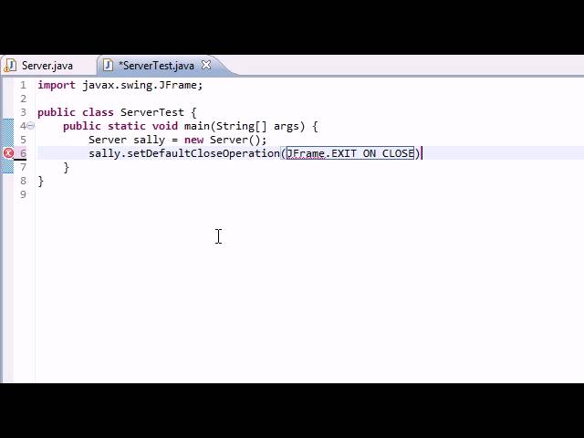 Intermediate Java Tutorial - 48 - Testing the Servers Instant Messenger